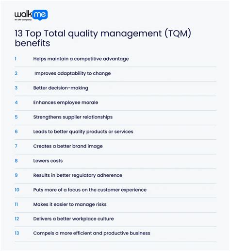 Top 15 Benefits of Total Quality Management [TQM] .